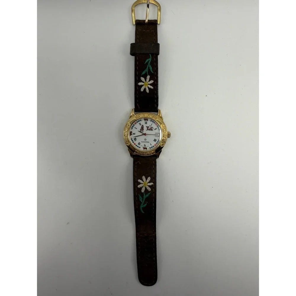 Hanowa Vintage 604 New Battery Ladies Watch 34MM 7.5